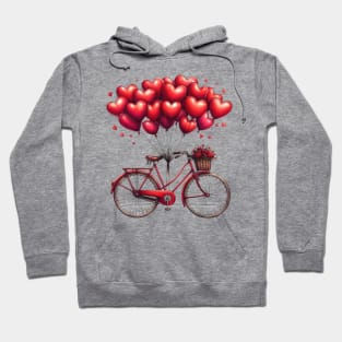 Valentine Bicycle Hoodie